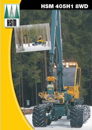 Forst-Vollernter HSM 405 H1 8WD