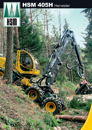 Forst-Vollernter HSM 405 H1 8WD