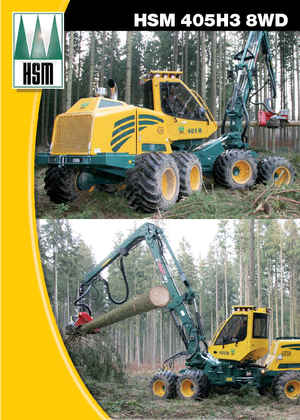 Forst-Vollernter HSM 405 H3 8WD