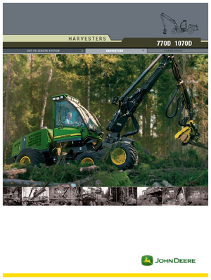 Forst-Vollernter John Deere 1070 D