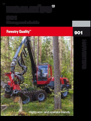 Forst-Vollernter Komatsu 901