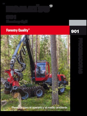 Forst-Vollernter Komatsu 901