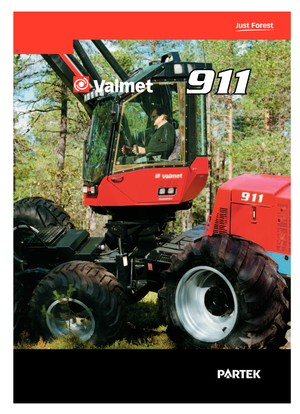 Forst-Vollernter Valmet 911.1