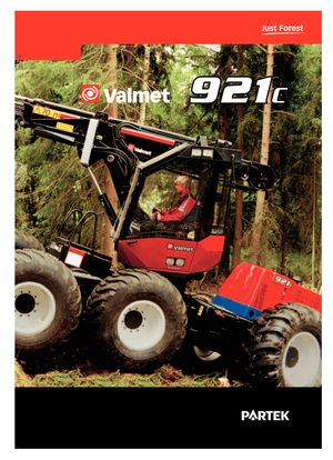 Forst-Vollernter Valmet 921 C