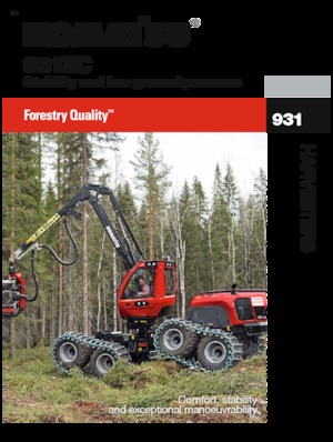 Forst-Vollernter Komatsu 931XC