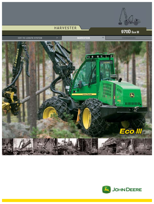 Forst-Vollernter John Deere 970 D Eco III