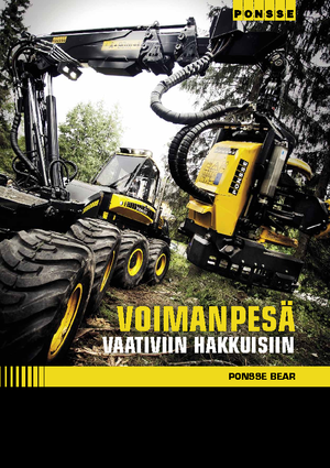 Forst-Vollernter Ponsse Bear