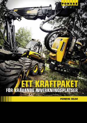 Forst-Vollernter Ponsse Bear