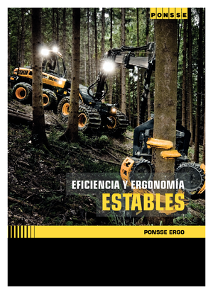 Forst-Vollernter Ponsse Ergo