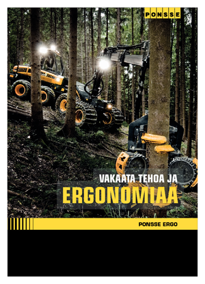 Forst-Vollernter Ponsse Ergo