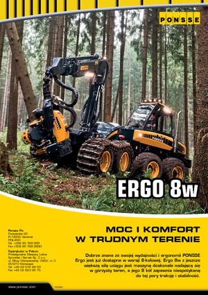 Forst-Vollernter Ponsse Ergo