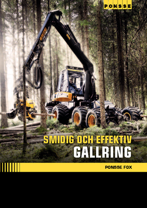 Forst-Vollernter Ponsse Fox