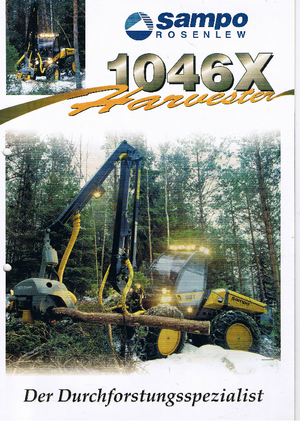Forst-Vollernter Sampo Rosenlew SR 1046 X