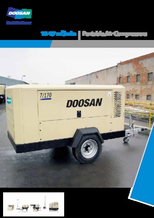 Mobile Kompressoren - Diesel, Elektro, Benzin Doosan 14/115 