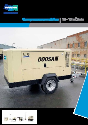 Mobile Kompressoren - Diesel, Elektro, Benzin Doosan 14/115 