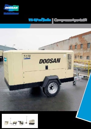 Mobile Kompressoren - Diesel, Elektro, Benzin Doosan 14/115 