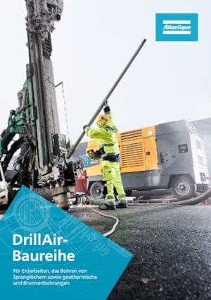 Stationäre Kompressoren - Diesel, Elektro, Benzin Atlas Copco DrillAir H23