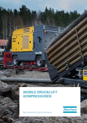 Stationäre Kompressoren - Diesel, Elektro, Benzin Atlas Copco DrillAir X28