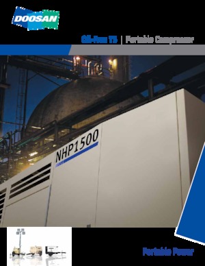 Mobile Kompressoren - Diesel, Elektro, Benzin Doosan NHP 1500 WCU 