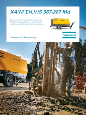 Mobile Kompressoren - Diesel, Elektro, Benzin Atlas Copco XAMS 367 MD