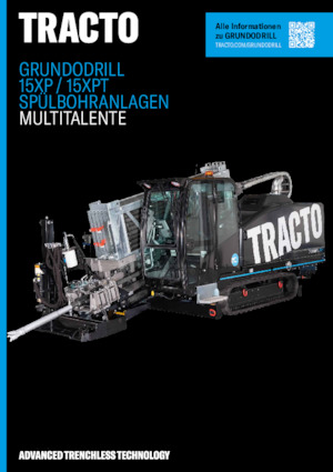 Horizontal-Bohrsysteme TRACTO-Technik Grundodrill 15 XP
