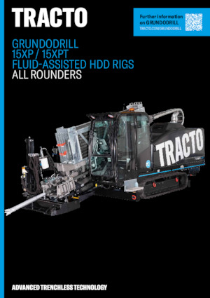 Horizontal-Bohrsysteme TRACTO-Technik Grundodrill 15 XP