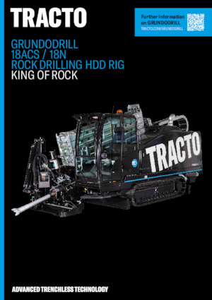 Horizontal-Bohrsysteme TRACTO-Technik Grundodrill 18 ACS