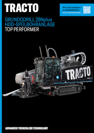 Horizontal-Bohrsysteme TRACTO-Technik Grundodrill 28 N plus