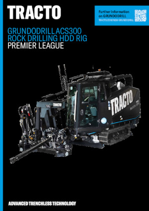 Horizontal-Bohrsysteme TRACTO-Technik Grundodrill ACS 300