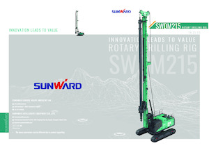 Horizontal-Bohrsysteme Sunward SWDM215S