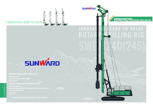 Horizontal-Bohrsysteme Sunward SWDM245