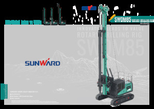 Horizontal-Bohrsysteme Sunward SWDM85