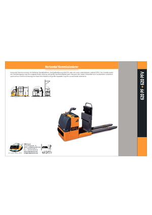 Kommissionierstapler OMG 620 PFV