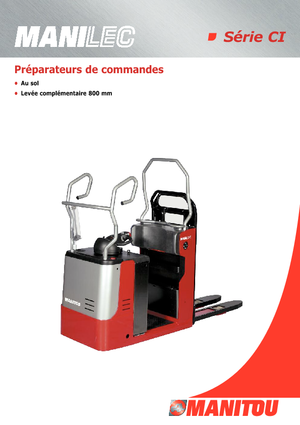 Kommissionierstapler Manitou CI 20