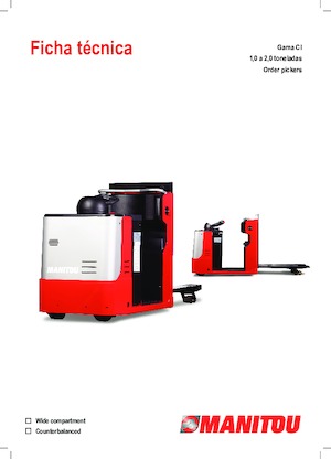 Kommissionierstapler Manitou CI 12 PF