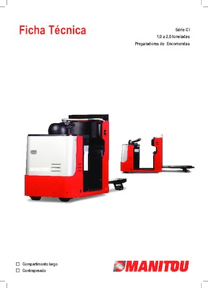 Kommissionierstapler Manitou CI 12 PF