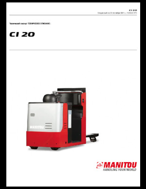 Kommissionierstapler Manitou CI 20