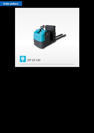 Kommissionierstapler Baoli EP 20-120
