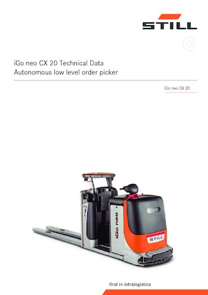 Kommissionierstapler Still iGo neo CX 20