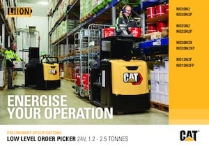 Kommissionierstapler Caterpillar NO20N2XP