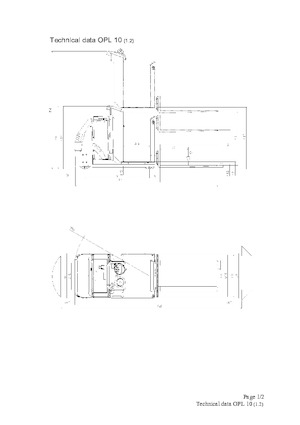 Kommissionierstapler Actil Warehouse Trucks OPL 10 1.2