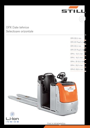 Kommissionierstapler Still OPX 25