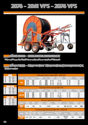 Schlauchaufroller IRRIFRANCE 2061 135/550