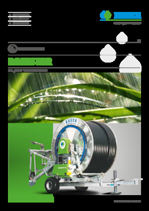 Schlauchaufroller Bauer Irrigation RAINSTAR A2 50-135