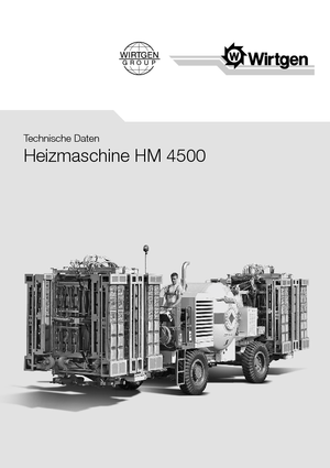 Straßen-Heißrecycler Wirtgen HM 4500