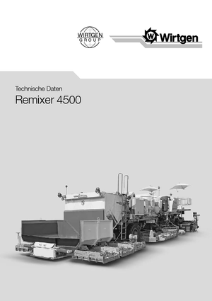 Straßen-Heißrecycler Wirtgen RX 4500