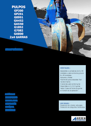 Hydr. Mehrschalengreifer Arden GA550