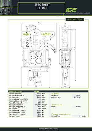 Vibrationshämmer ICE 18 RF