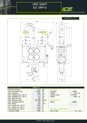 Vibrationshämmer ICE 18 RF ts
