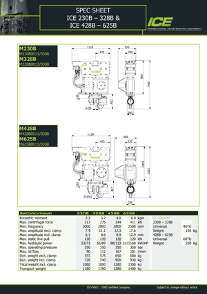 Vibrationshämmer ICE 625 B